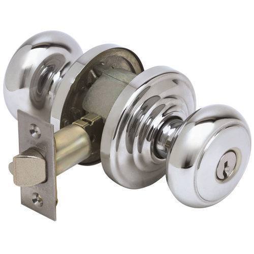 Schlage F51AAND-AND Accents Series Andover Panic Proof Keyed Entry Door Knob