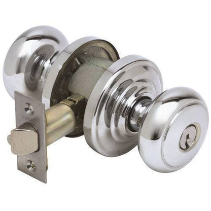 Schlage F51AAND-AND Accents Series Andover Panic Proof Keyed Entry Door Knob