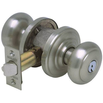 Schlage F51AAND-AND Accents Series Andover Panic Proof Keyed Entry Door Knob