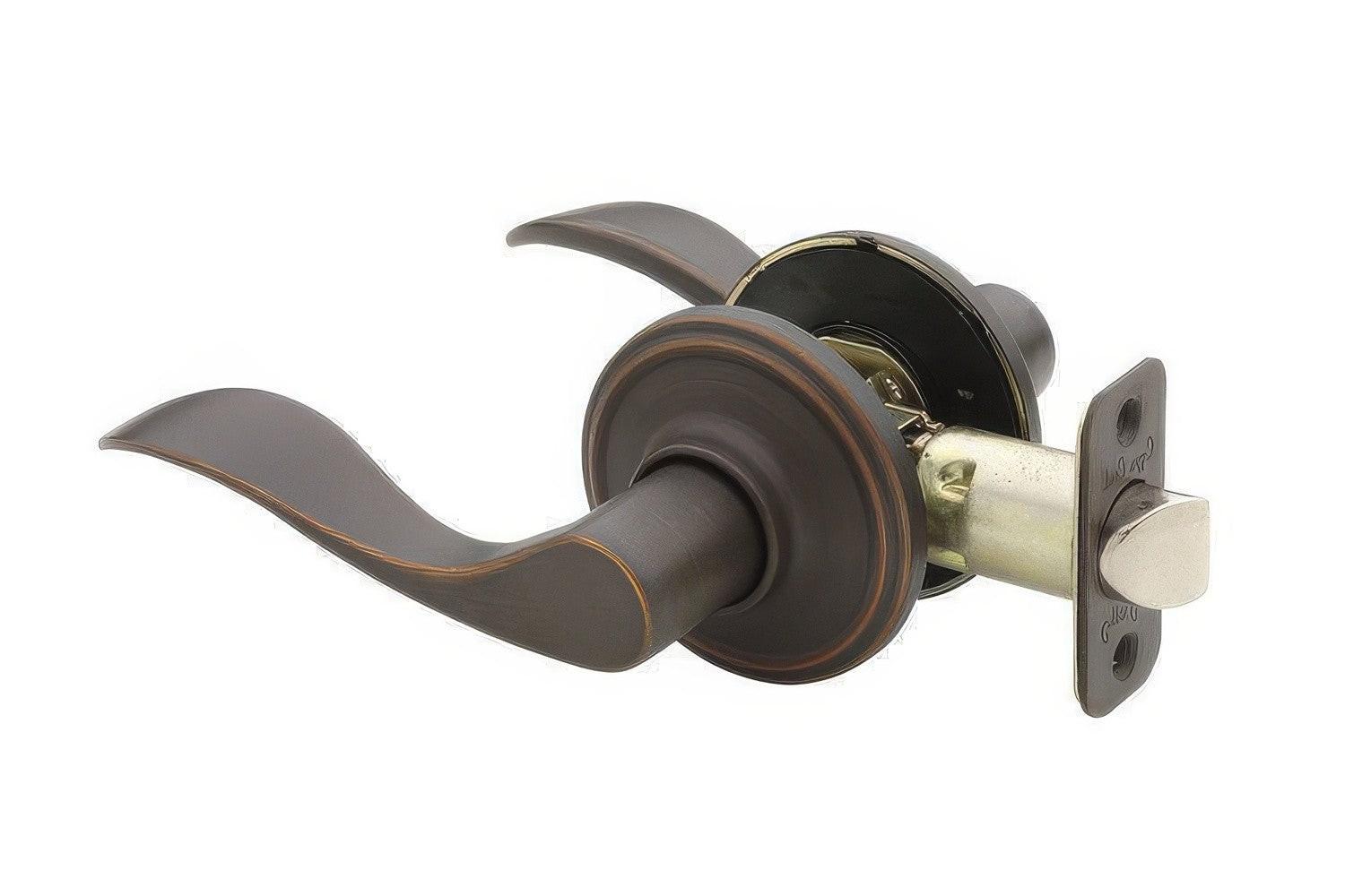 Copper Creek WL2220 Waverlie Passage Door Lever.