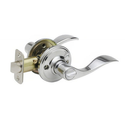 Copper Creek WL2231 Waverlie Push Button Privacy Door Lever