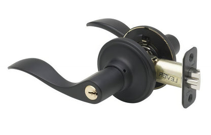 Copper Creek WL2240 Waverlie Keyed Entry Door Lever