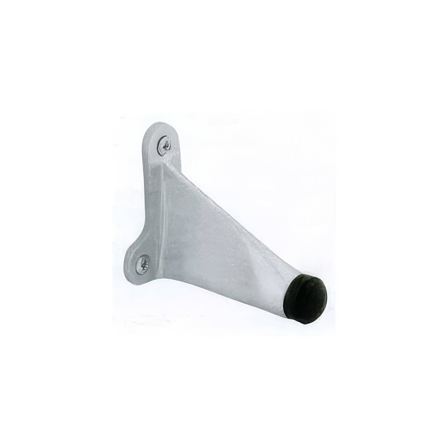 Ives WS3326D Heavy Duty Cast Brass Rigid Sloping Design Wall Door Stop for Drywall Mounting 3-3/4" Projection 2-1/4" Base Width