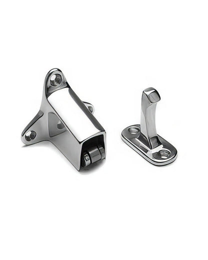 Ives WS40 Cast Brass Automatic Wall Door Holder 3-1/2" Engaged Projection