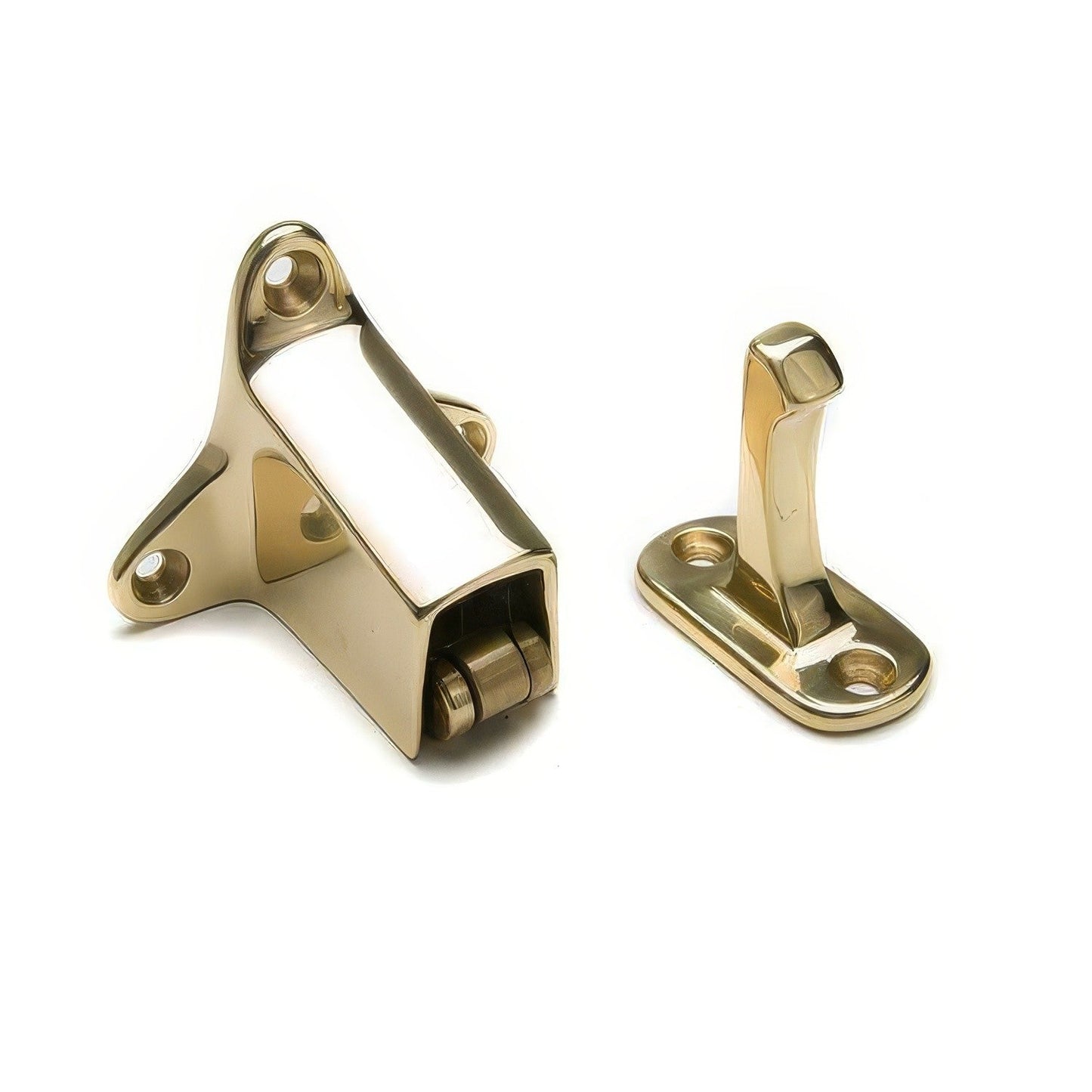 Ives WS40 Cast Brass Automatic Wall Door Holder 3-1/2" Engaged Projection