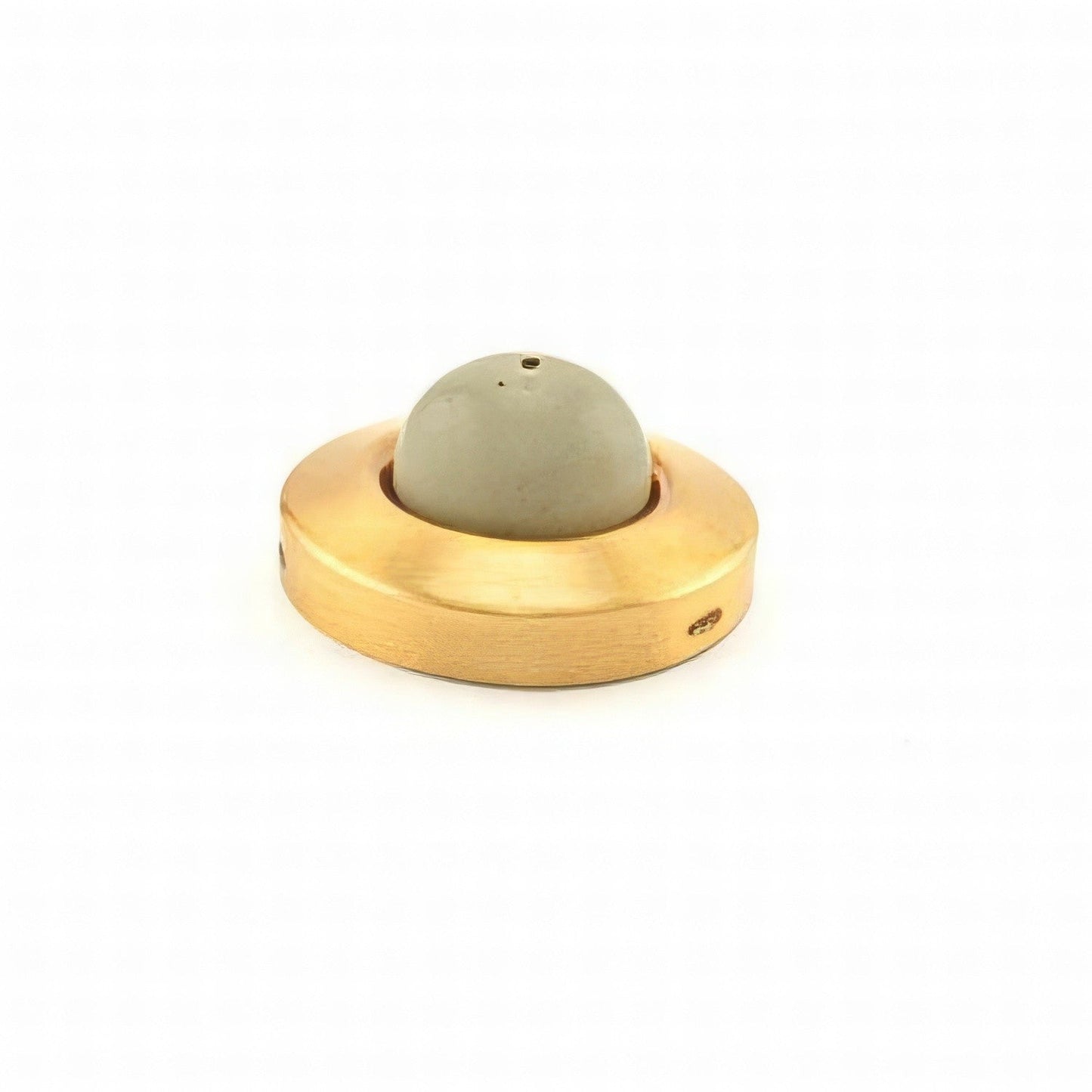 Ives WS406407CVX Solid Brass 2-1/2" Convex Wall Bumper