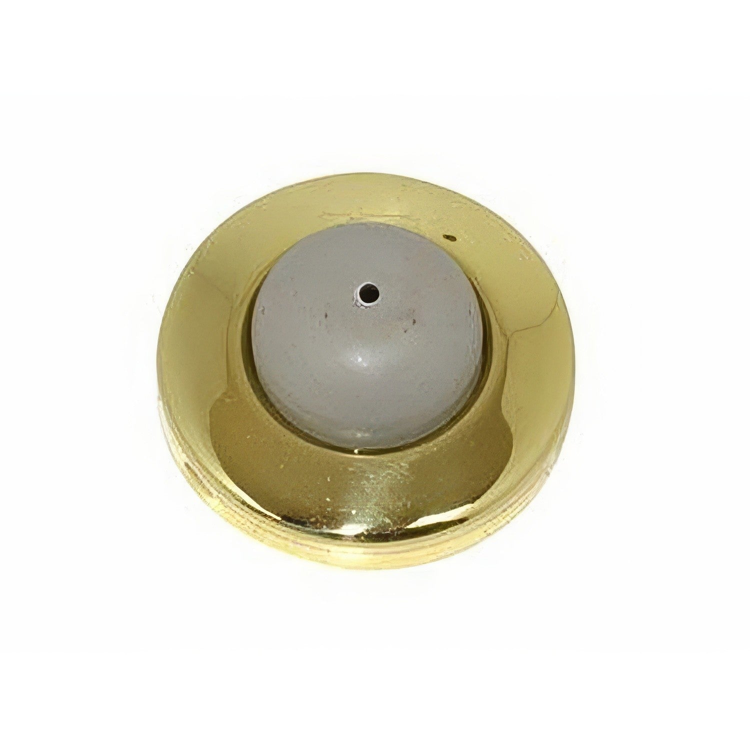 Ives WS406407CVX Solid Brass 2-1/2" Convex Wall Bumper