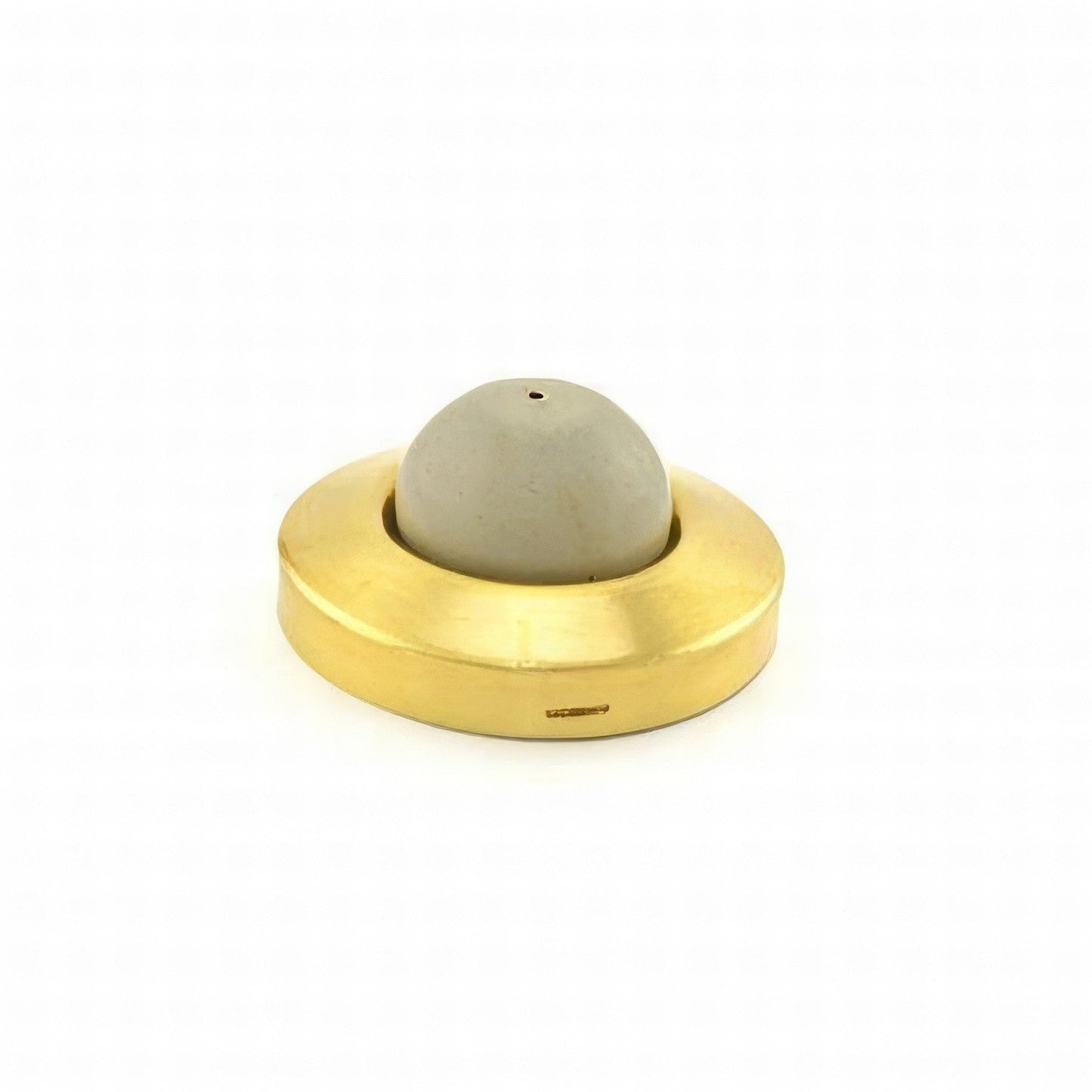 Ives WS406407CVX Solid Brass 2-1/2" Convex Wall Bumper
