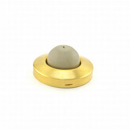 Ives WS406407CVX Solid Brass 2-1/2" Convex Wall Bumper