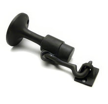 Ives WS445 Cast Brass or Aluminum Wall Door Stop with Manual Hold-Open Hook 5 3/4" Engaged Projection
