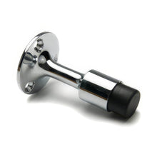 Ives WS447 Brass or Aluminum Wall Door Stop with Drywall Mounting Holes 3-11/16" Projection
