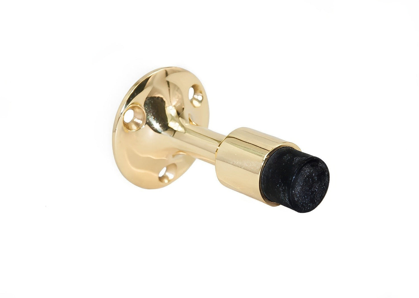 Ives WS447 Brass or Aluminum Wall Door Stop with Drywall Mounting Holes 3-11/16" Projection