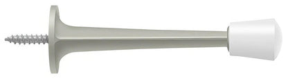 Deltana ZBDS30 3" Baseboard Door Stop with White Cap.