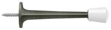 Deltana ZBDS30 3" Baseboard Door Stop with White Cap.