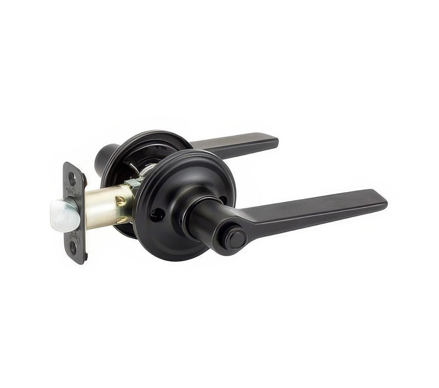 Copper Creek ZL2231 Zane Privacy Door Lever Set with Push Button