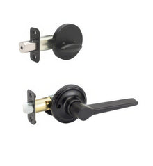 Copper Creek ZL2810 Zane Single Cylinder Interior Door Handleset with Interior Thumbturn