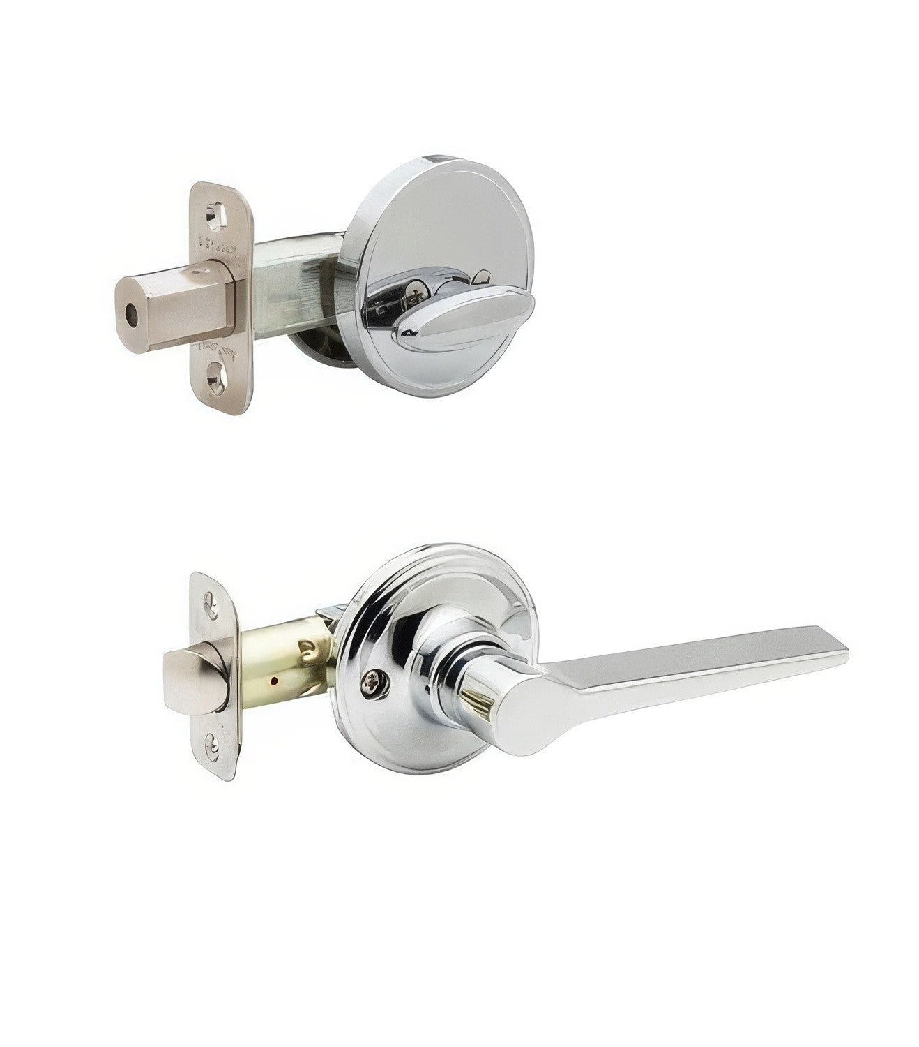 Copper Creek ZL2810 Zane Single Cylinder Interior Door Handleset with Interior Thumbturn
