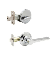 Copper Creek ZL2810 Zane Single Cylinder Interior Door Handleset with Interior Thumbturn