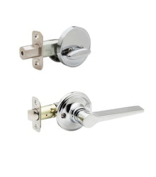 Copper Creek ZL2810 Zane Single Cylinder Interior Door Handleset with Interior Thumbturn