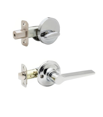 Copper Creek ZL2810 Zane Single Cylinder Interior Door Handleset with Interior Thumbturn