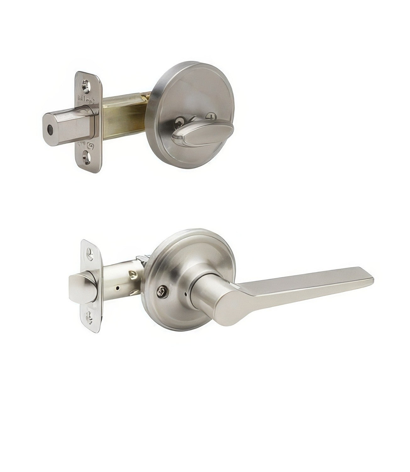 Copper Creek ZL2810 Zane Single Cylinder Interior Door Handleset with Interior Thumbturn