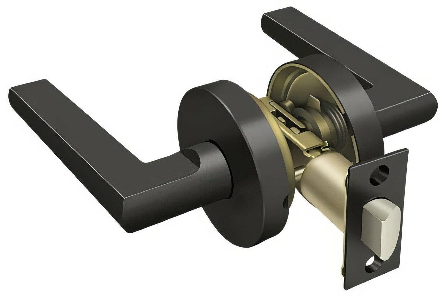 Deltana ZPLR3U Elite Portmore Passage Door Lever.