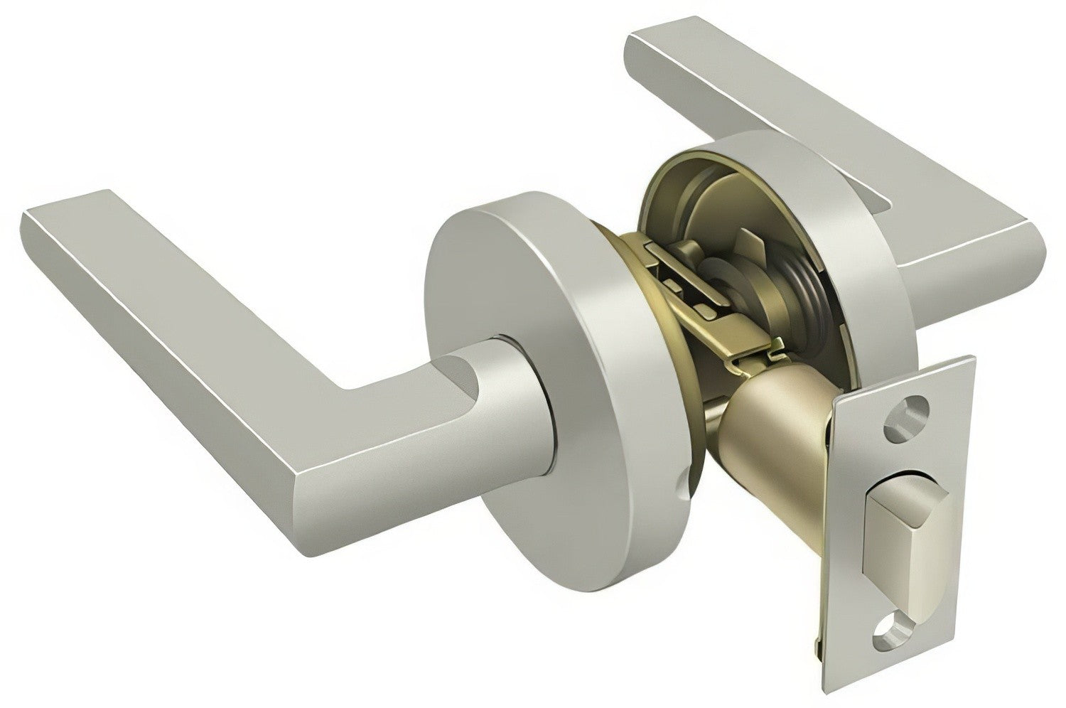 Deltana ZPLR3U Elite Portmore Passage Door Lever