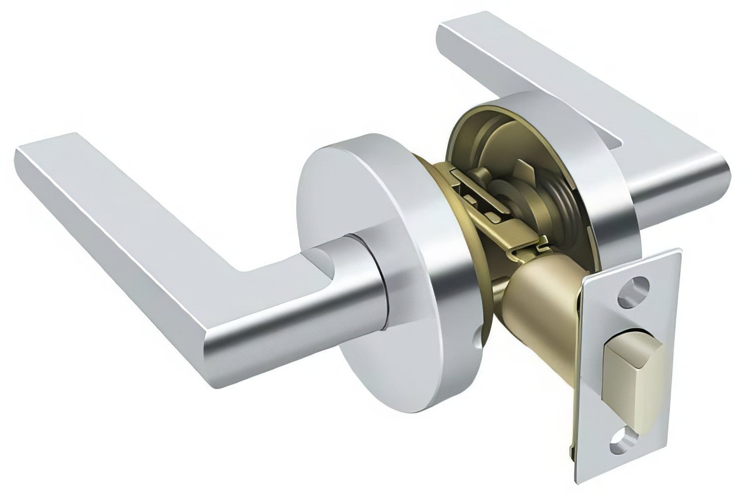 Deltana ZPLR3U Elite Portmore Passage Door Lever