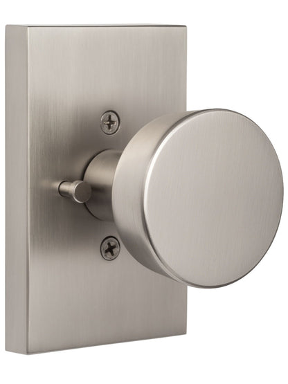 Sure-Loc Zermatt Privacy Door Knob with Rectangular Rosette