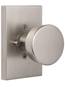 Sure-Loc Zermatt Privacy Door Knob with Rectangular Rosette.