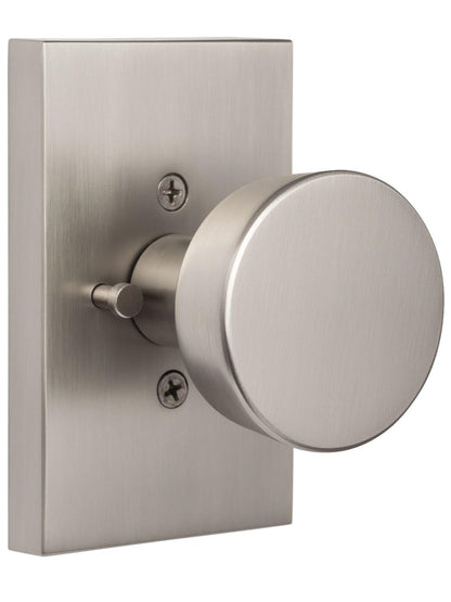 Sure-Loc Zermatt Privacy Door Knob with Rectangular Rosette.