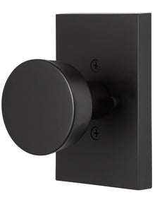 Sure-Loc Zermatt Privacy Door Knob with Rectangular Rosette.