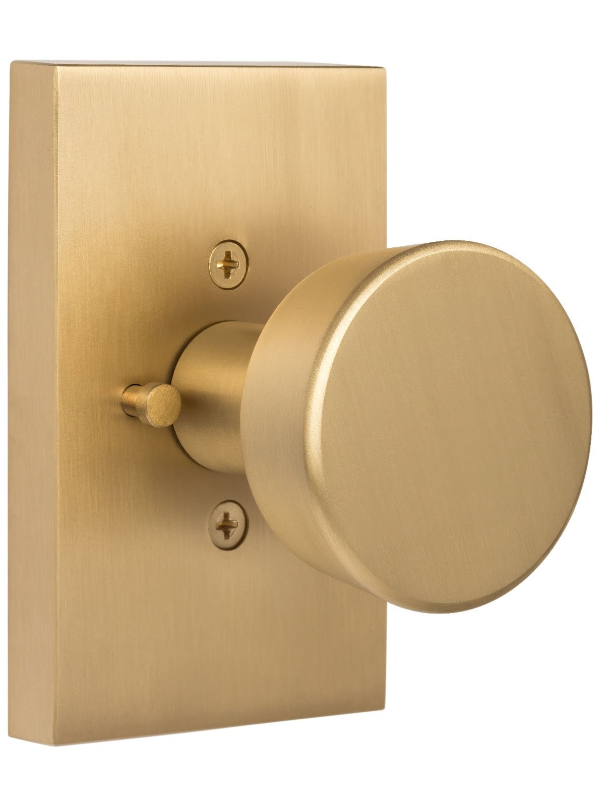 Sure-Loc Zermatt Privacy Door Knob with Rectangular Rosette